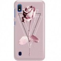 ETUI CLEAR NA TELEFON SAMSUNG GALAXY A10E PINK ROSE