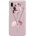 ETUI CLEAR NA TELEFON SAMSUNG GALAXY A20E PINK ROSE