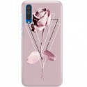 ETUI CLEAR NA TELEFON SAMSUNG GALAXY A50 PINK ROSE