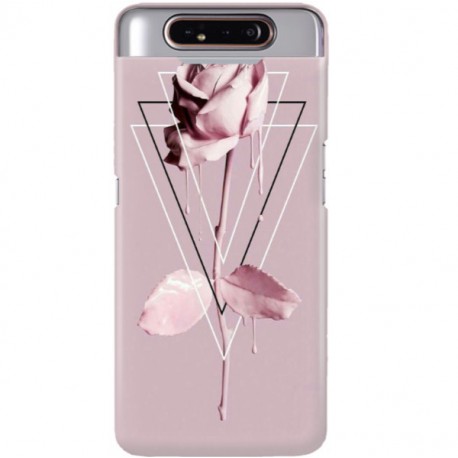 ETUI CLEAR NA TELEFON SAMSUNG GALAXY A90 PINK ROSE