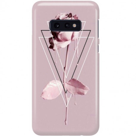 ETUI CLEAR NA TELEFON SAMSUNG GALAXY S10E PINK ROSE