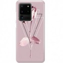ETUI CLEAR NA TELEFON SAMSUNG GALAXY S11 PLUS / S20 ULTRA PINK ROSE