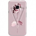 ETUI CLEAR NA TELEFON SAMSUNG GALAXY XCOVER 4 PINK ROSE