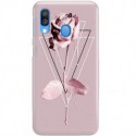 ETUI CLEAR NA TELEFON SAMSUNG GALAXY A40 PINK ROSE