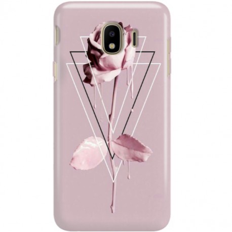 ETUI CLEAR NA TELEFON SAMSUNG GALAXY J4 2018 PINK ROSE