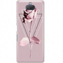 ETUI CLEAR NA TELEFON SONY XPERIA 10 PINK ROSE