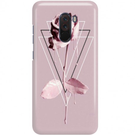 ETUI CLEAR NA TELEFON XIAOMI POCO F1 PINK ROSE