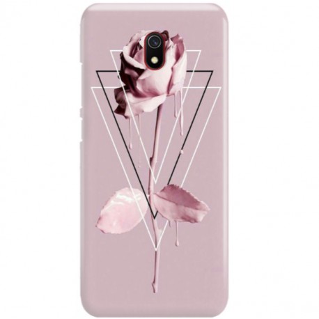 ETUI CLEAR NA TELEFON XIAOMI REDMI 8A PINK ROSE