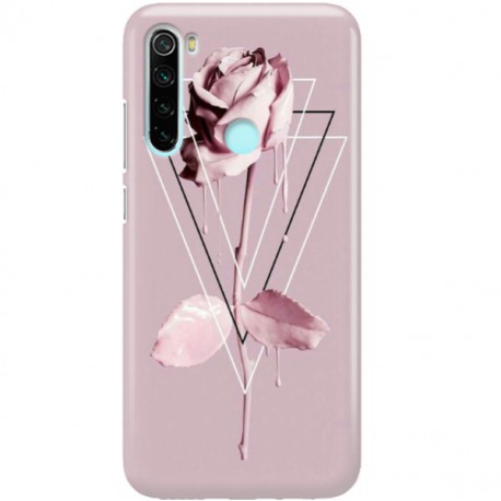 ETUI CLEAR NA TELEFON XIAOMI REDMI NOTE 8 PINK ROSE