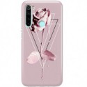 ETUI CLEAR NA TELEFON XIAOMI REDMI NOTE 8 PINK ROSE