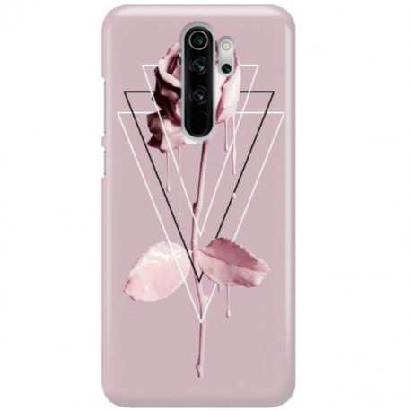 ETUI CLEAR NA TELEFON XIAOMI REDMI NOTE 8 PRO PINK ROSE