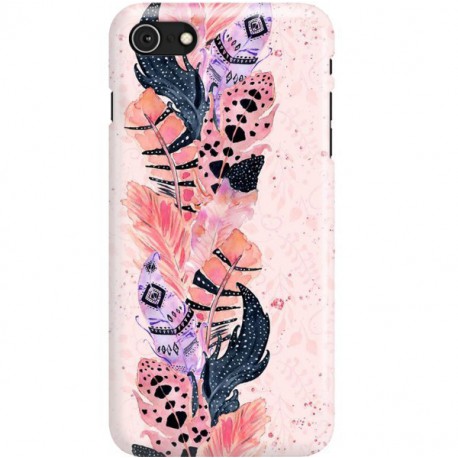 ETUI CLEAR NA TELEFON APPLE IPHONE 7 / 8 PIÓRKA BOHO