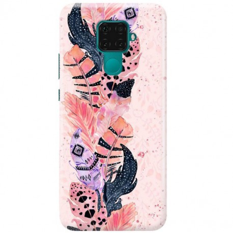 ETUI CLEAR NA TELEFON HUAWEI MATE 30 LITE PIÓRKA BOHO