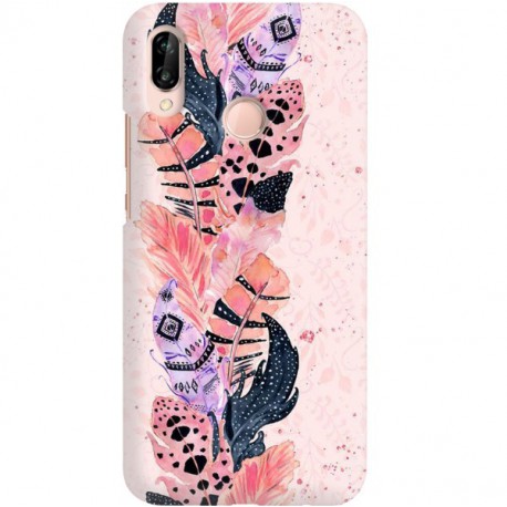 ETUI CLEAR NA TELEFON HUAWEI P20 LITE PIÓRKA BOHO