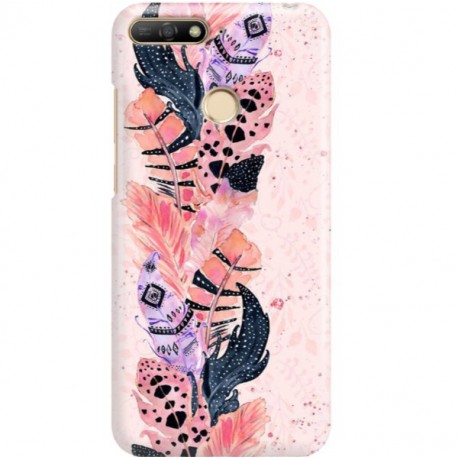 ETUI CLEAR NA TELEFON HUAWEI Y6 2018 PRIME PIÓRKA BOHO