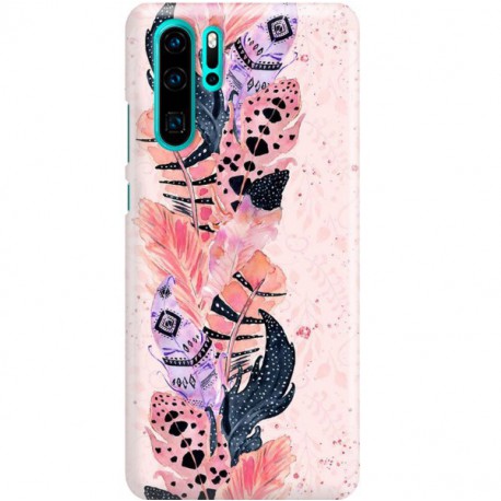 ETUI CLEAR NA TELEFON HUAWEI P30 PRO PIÓRKA BOHO