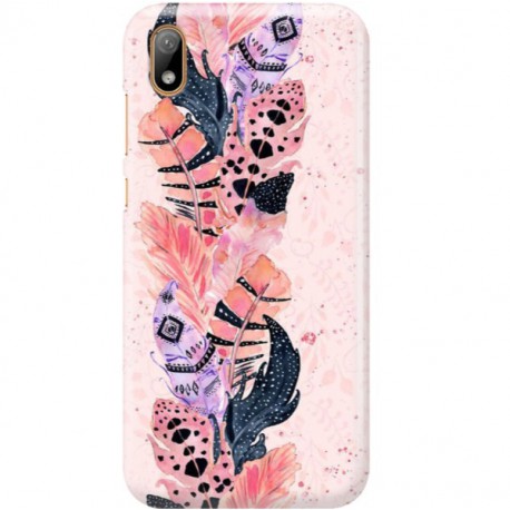 ETUI CLEAR NA TELEFON HUAWEI Y5 2019 PIÓRKA BOHO