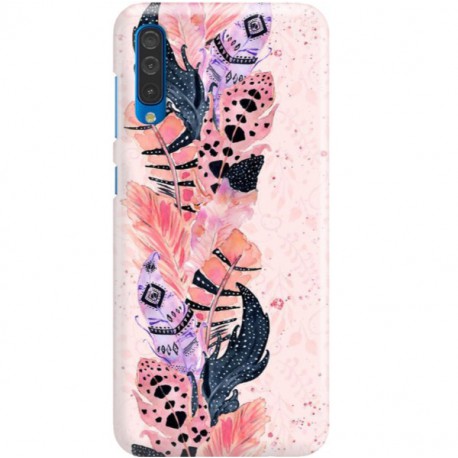 ETUI CLEAR NA TELEFON SAMSUNG GALAXY A50 PIÓRKA BOHO