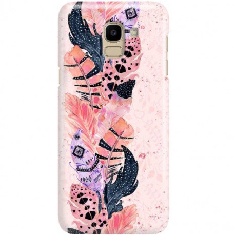 ETUI CLEAR NA TELEFON SAMSUNG GALAXY J6 2018 PIÓRKA BOHO