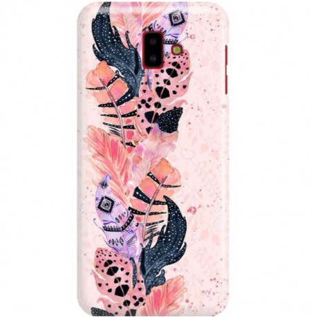 ETUI CLEAR NA TELEFON SAMSUNG GALAXY J6 PLUS 2018 PIÓRKA BOHO