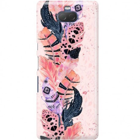 ETUI CLEAR NA TELEFON SONY XPERIA 10 PIÓRKA BOHO