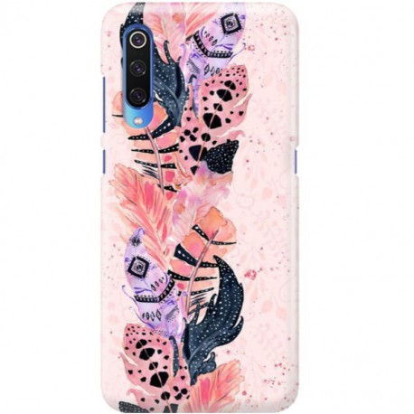 ETUI CLEAR NA TELEFON XIAOMI MI9 PIÓRKA BOHO