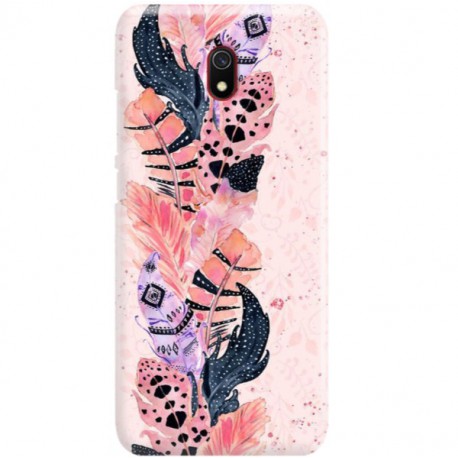 ETUI CLEAR NA TELEFON XIAOMI REDMI 8A PIÓRKA BOHO