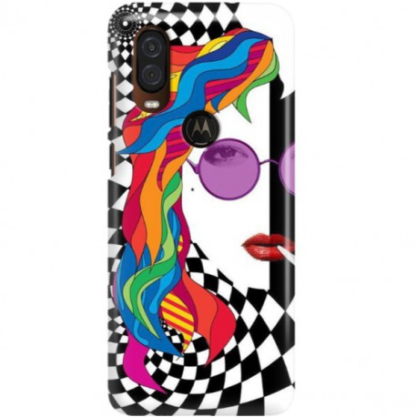 ETUI CLEAR NA TELEFON MOTOROLA MOTO ONE VISION POP ART. 2