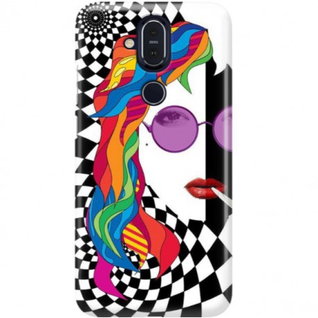 ETUI CLEAR NA TELEFON NOKIA 8.1 / X7 POP ART. 2