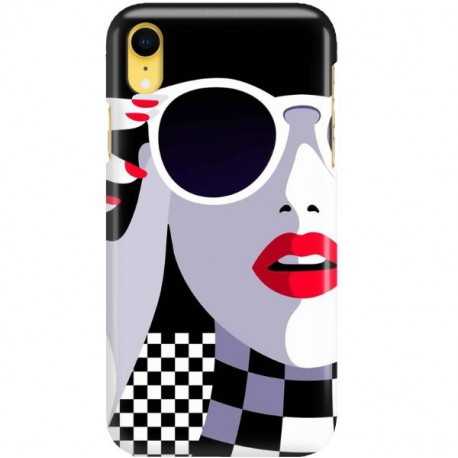 ETUI CLEAR NA TELEFON APPLE IPHONE XR POP ART. 1