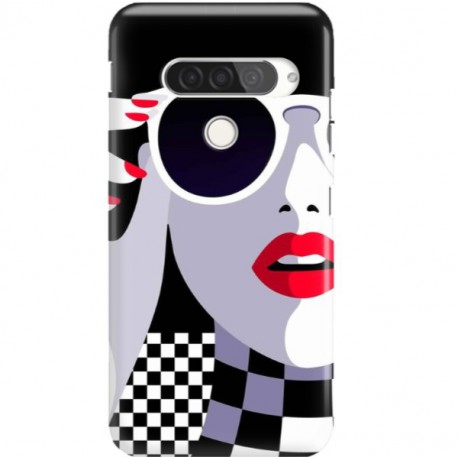 ETUI CLEAR NA TELEFON LG G8S / G8S THINQ POP ART. 1