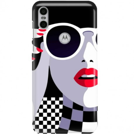 ETUI CLEAR NA TELEFON MOTOROLA MOTO ONE POP ART. 1