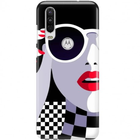 ETUI CLEAR NA TELEFON MOTOROLA MOTO ONE ACTION POP ART. 1