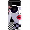 ETUI CLEAR NA TELEFON MOTOROLA MOTO ONE VISION POP ART. 1