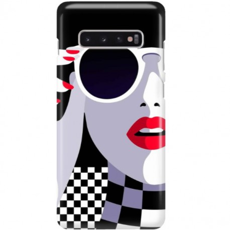 ETUI CLEAR NA TELEFON SAMSUNG GALAXY S10 PLUS POP ART. 1