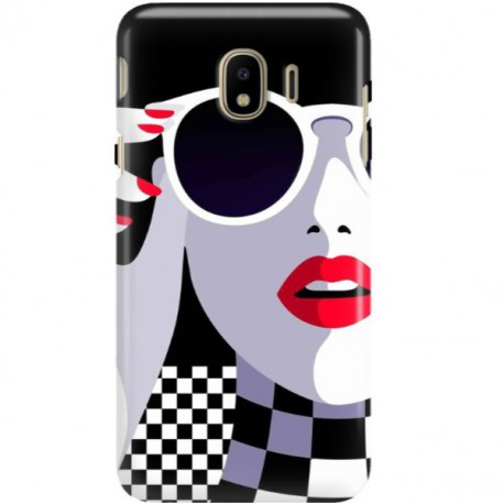 ETUI CLEAR NA TELEFON SAMSUNG GALAXY J4 2018 POP ART. 1