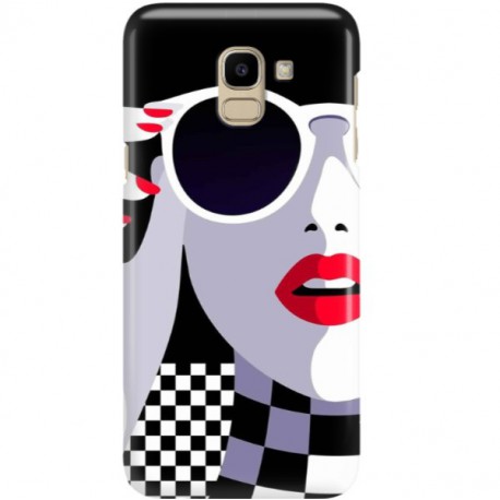 ETUI CLEAR NA TELEFON SAMSUNG GALAXY J6 2018 POP ART. 1