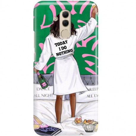 ETUI CLEAR NA TELEFON HUAWEI MATE 20 LITE POSITIVE VIBES