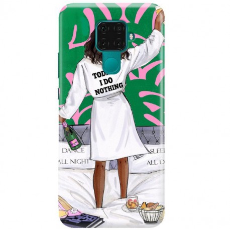 ETUI CLEAR NA TELEFON HUAWEI MATE 30 LITE POSITIVE VIBES