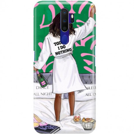 ETUI CLEAR NA TELEFON OPPO A9 2020 POSITIVE VIBES