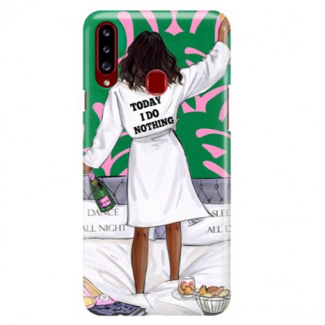 ETUI CLEAR NA TELEFON SAMSUNG GALAXY A20S POSITIVE VIBES