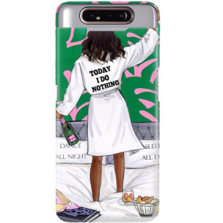 ETUI CLEAR NA TELEFON SAMSUNG GALAXY A90 POSITIVE VIBES
