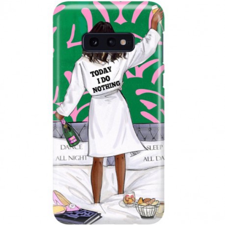 ETUI CLEAR NA TELEFON SAMSUNG GALAXY S10E POSITIVE VIBES