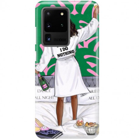 ETUI CLEAR NA TELEFON SAMSUNG GALAXY S11 PLUS / S20 ULTRA POSITIVE VIBES