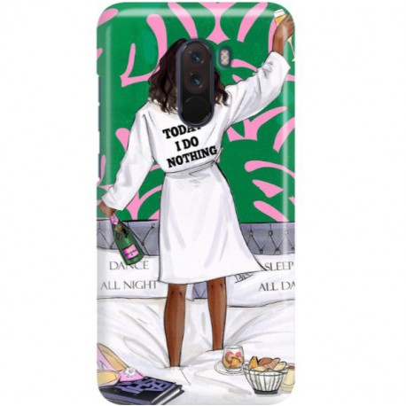 ETUI CLEAR NA TELEFON XIAOMI POCO F1 POSITIVE VIBES