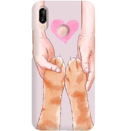 ETUI CLEAR NA TELEFON HUAWEI P20 LITE PRZYJAŹŃ