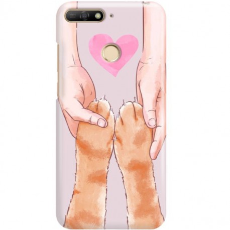 ETUI CLEAR NA TELEFON HUAWEI Y6 2018 PRIME PRZYJAŹŃ