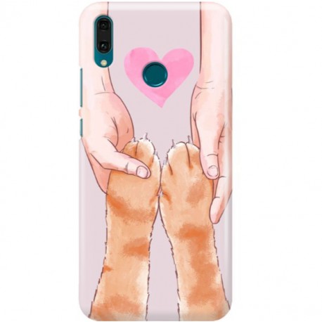 ETUI CLEAR NA TELEFON HUAWEI Y9 2019 PRZYJAŹŃ