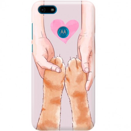 ETUI CLEAR NA TELEFON MOTOROLA MOTO E6 PLAY PRZYJAŹŃ