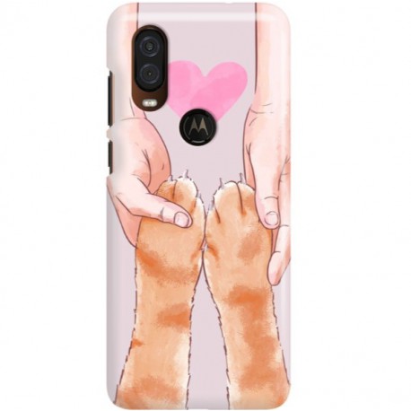 ETUI CLEAR NA TELEFON MOTOROLA MOTO ONE VISION PRZYJAŹŃ